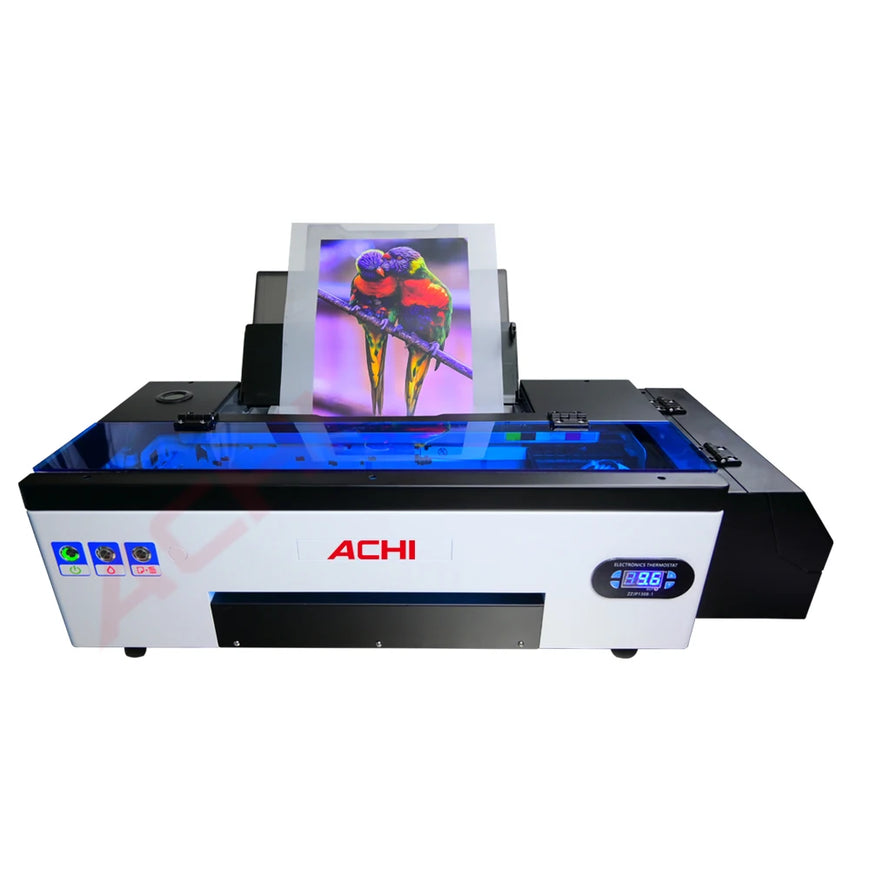 EU Stock A3 DTF Printer R1390 L1800 Heat Transfer Print Directly Transfer Film DTF Printer For T-Shirt Fabric Hoodies Shoes