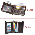 Smart Bluetooth Wallet Tracker Genuine Leather Men Wallets Finder  Short Thin Card Holder compatible Free engraving Cool Gift