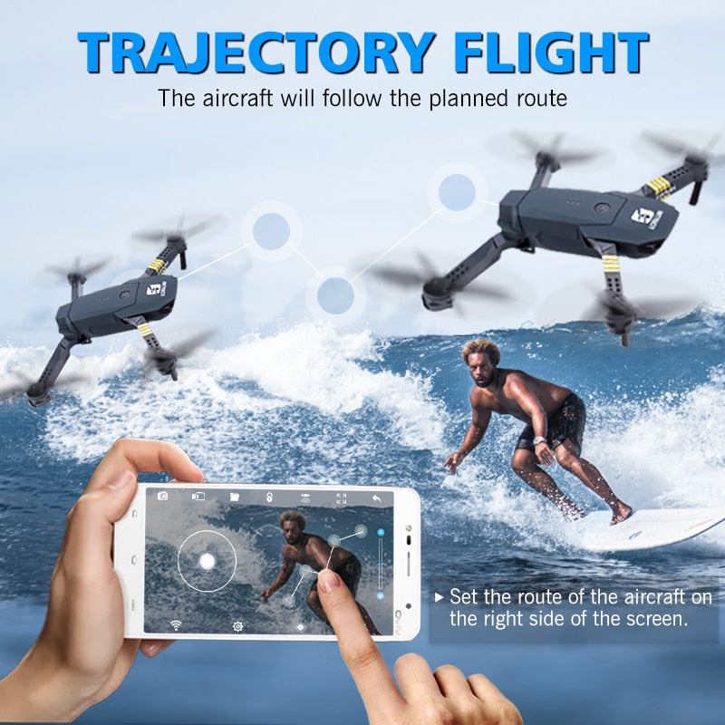 LORLUBI E58 Drone 1080P 4K Camera Hight WIFI FPV With Wide Angle HD Hold Mode Follow Me Foldable Arm Quadcopter Mini Toy V4 E88