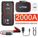 UTRAI Jump Starter Power Bank 2000A Portable Battery Station 12V Car Emergency Booster Starting Device