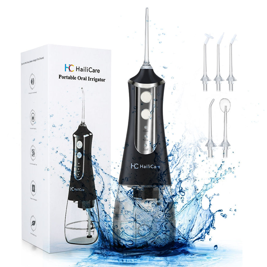 USB Rechargeable Electric Oral Irrigator Tooth Cleaner Portable Dental Water Jet flosser Teeth Cleaning Whitening Tool Kit Care